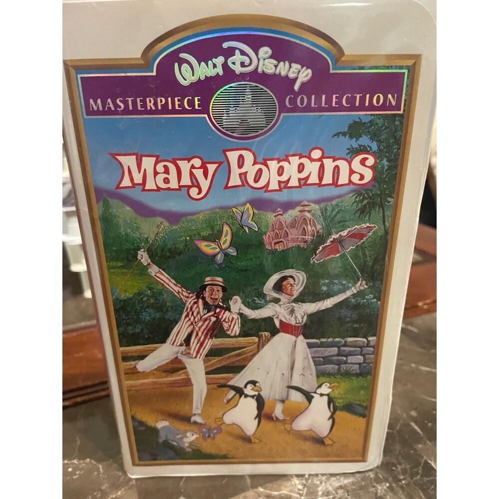 Mary Poppins (VHS, 1998) Clamshell case